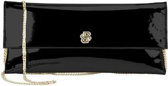 HUGO BOSS Beyond Faux Leather Clutch in Black at Nordstrom