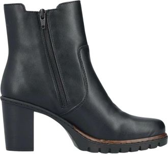 Rieker Chelsea Boot - Dames - Schoenen - Zwart - Maat: 40 EU Leer