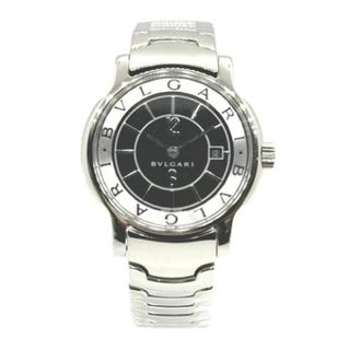 Bulgari Pre-owned Stainless Steel Watch - Dames - Vintage Horloges - Zwart - ONE Size - Vintage