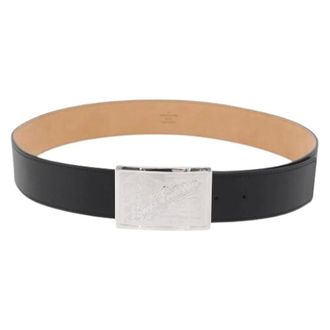 Louis Vuitton Pre-owned Belts, female, Black, Size: ONE SIZE Pre-owned Leather Belt