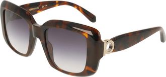 Ferragamo SF2117S 240 Womens Sunglasses Tortoiseshell Size 52