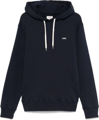 Autry Navy Blue Logo Hoodie