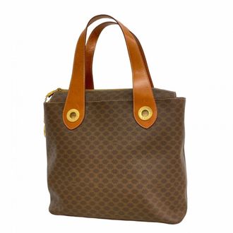 Celine Brown Pvc Tote Bag (Pre-Owned)