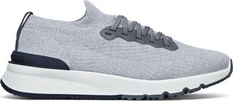Brunello Cucinelli Knitted Low-top Sneakers