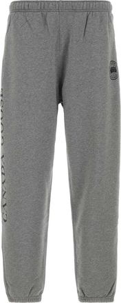 Canada Goose Grey Cotton Rove Joggers