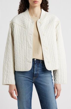 Rag & Bone Margot Quilted Jacket in Plain Tan at Nordstrom, Size X-Small