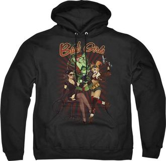 Gildan Justice League of America Bad Girls Adult Pull Over Hoodie / Hooded Sweatshirt