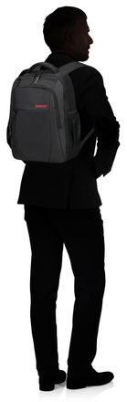 American Tourister Laptoprucksack AMERICAN TOURISTER URBAN GROOVE 46, Gr. B/H/T: 30,5cm x 46cm x 19,5cm, schwarz, Polyester, Rucks&auml;cke Laptoprucksack, Freizeitrucksack A