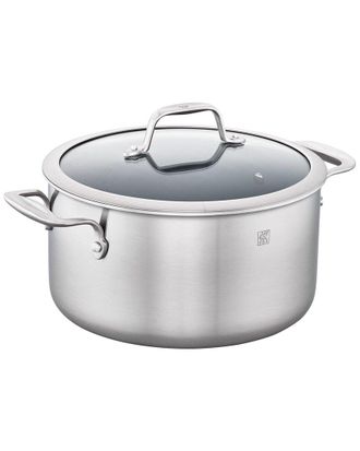 J.A. Henckels International Zwilling J.A. Henckels Spirit 3-Ply 6Qt Stainless Steel Ceramic Nonstick Dutch Oven