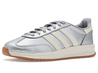 adidas Run 70s 2.0 Womens Running Shoes Silver Metallic/Off White/Grey : 10.5 B - Medium, Rubber