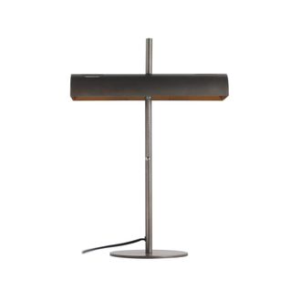 Lucande L&aacute;mpara de mesa de metal negro