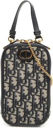 Dior Pre-owned Mini Bags, female, Multicolor, Size: ONE SIZE Pre-owned Vertical Pouch with Chain