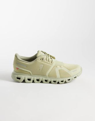 On Cloud 6 sneakers in light khaki-Verde