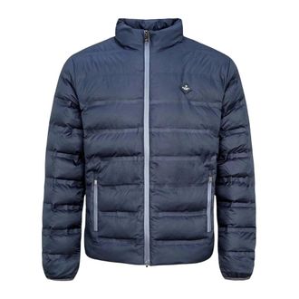 Hackett Lichtgewicht doorgestikt jack - Heren - Jassen - Blauw - Maat: XL