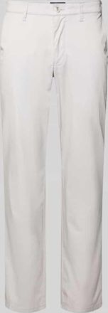 Christian Berg Chino mit Eingrifftaschen in Hellgrau, Gr&ouml;&szlig;e 102