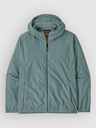Patagonia Textured Fleece Jacke blau