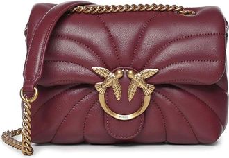 Pinko Mini Love Bag Puff Butterfly Crossbody Bag