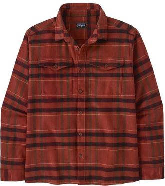 Patagonia Fjord Flannel Shirt Hemd für Herren | rot