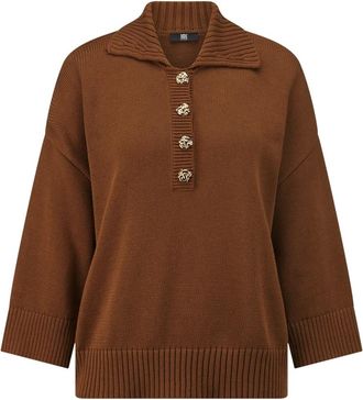 Riani Tops, Dames, Bruin, XL, Polo Shirts