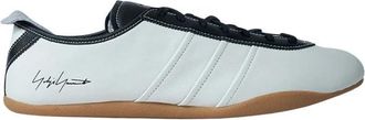 Yohji Yamamoto Gestreepte Tokyo Sneakers - Heren - Sneakers - Wit - 40 EU - Leer - Schoenen