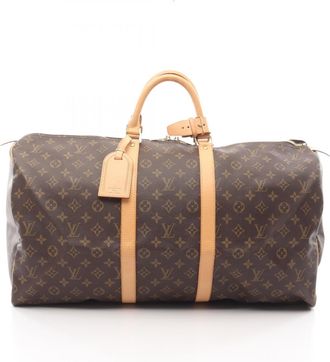 Louis Vuitton Brown Monogram Monogram Boston Bag (Pre-Owned)
