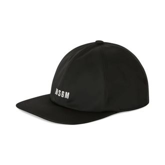 Msgm Caps, male, Black, Size: ONE SIZE Cap