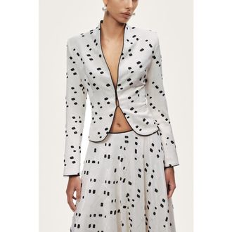 Nocturne Printed Tailored Jacket in Multi-Colored at Nordstrom, Size X-Large Eu