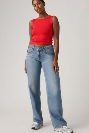 Levi's Low Loose Jeans - Donna - 23X30 - Blu / Good Grades Tencel