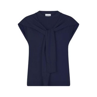Dante6 Fraya Double-layered Sweat - Dames - Truien - Blauw - Maat: M Katoen