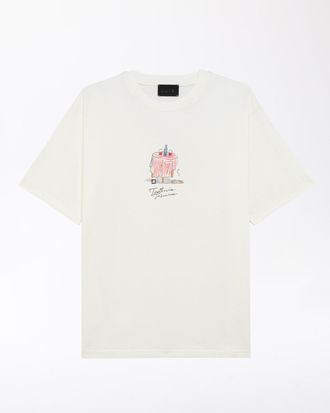D.A.T.E. t-shirt trattoria ivory