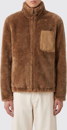Salvatore Santoro Giacca sportiva in pelle ovina con collo alto e zip
