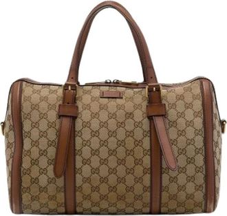 Gucci Pre-owned Boston Bag - - Pre-owned - Donna - Beige - ONE SIZE