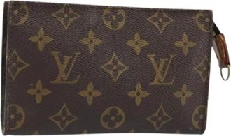 Louis Vuitton Pre-owned Wallets, female, Brown, Size: ONE SIZE Pre-owned Vintage Accessory Pouch