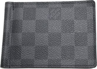 Louis Vuitton Damier Graphite Damier Graphite Money Clip (Pre-Owned)
