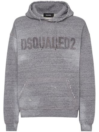 Dsquared2 Felpa con cappuccio - Grigio