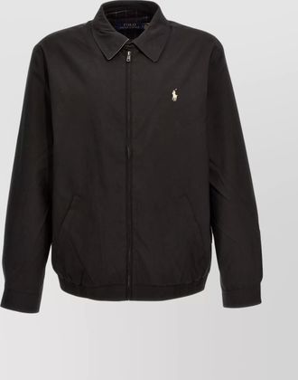 Polo Ralph Lauren brand emblem jacket with elasticated hem
