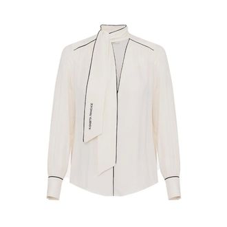 Elisabetta Franchi Donna, Camicette, Bianco, M, new