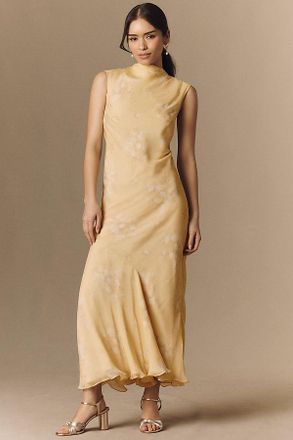 BHLDN Chiffon Maxi Dress