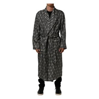 Dolce & Gabbana Silk Robe - male - Dolce & Gabbana - Robes - Black - M - Nightwear & Lounge