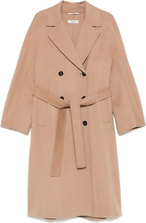 Max Mara Dames, Mantels, Beige, Maat: XS