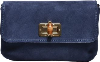 Luisa Vannini BLAUW Rundleer Tas