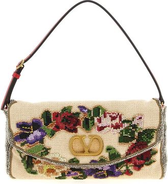 Valentino Garavani Dames, Tassen, Veelkleurig, Maat: ONE Size Linnen