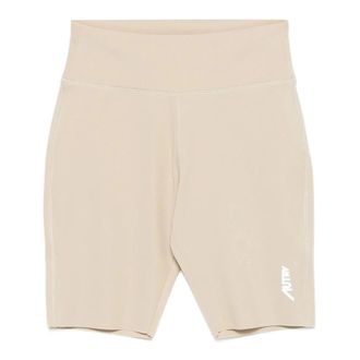 Autry Short Shorts, female, Beige, Size: XS Biker Shorts