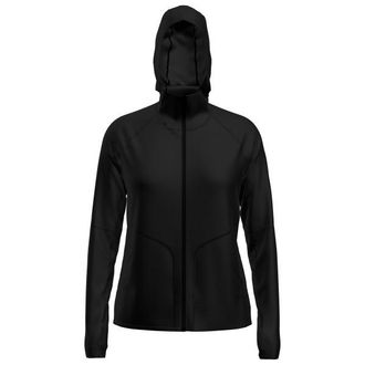 Icebreaker 150 MerinoFine Ace L/S Zip Hoodie Merinohoodie f&uuml;r Damen | schwarz