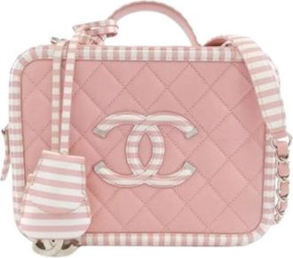 Chanel Pre-owned Vintage Schoudertas - Dames - Vintage Schoudertas - Roze - ONE Size - Vintage