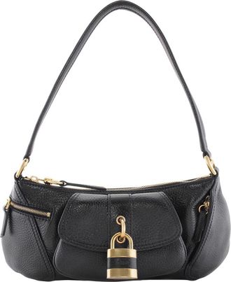 Chlo&eacute; The 99 Shoulder Bag In Grained Leather