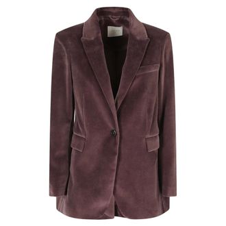 Circolo 1901 Dames, Jassen, Bruin, Maat: XS Leer