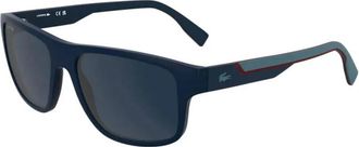 Lacoste L6057S 424 Zonnebrillen - Heren - Zonnebrillen - Blauw - 57 MM - Accessoires