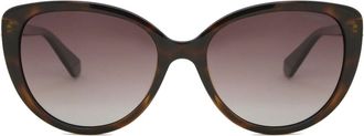 Polaroid PLD 4176/S/X Polarized 086/LA Womens Sunglasses Tortoiseshell Size 56