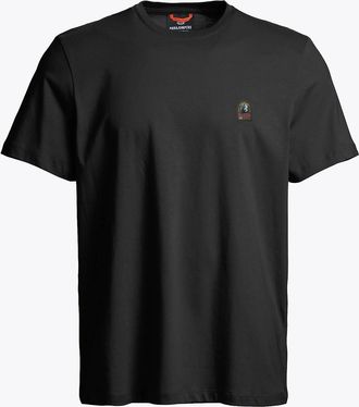Parajumpers Mens Parajumpers Patch Mens T-Shirt - Gargoyle 325 - Black - Size: 38